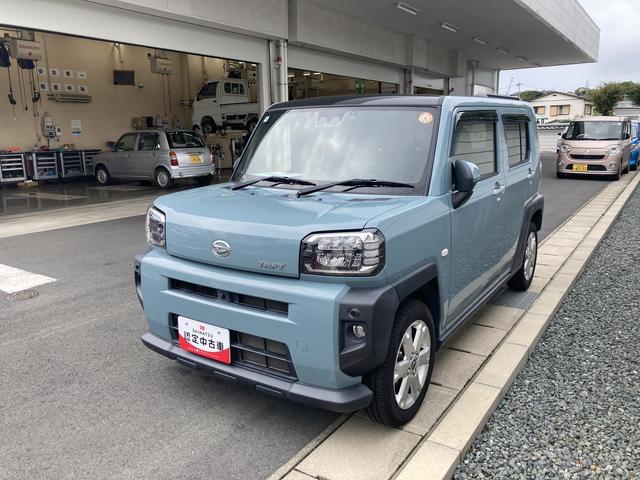 タフト Ｇ　１５インチアルミホイール　オートレベリング機能付フルＬＥＤヘッドランプ　ＬＥＤフォグランプ　本革巻ステアリングホイール　本革巻インパネセンターシフト　ＴＦＴカラーマルチインフォメーションディスプレイ（6枚目）