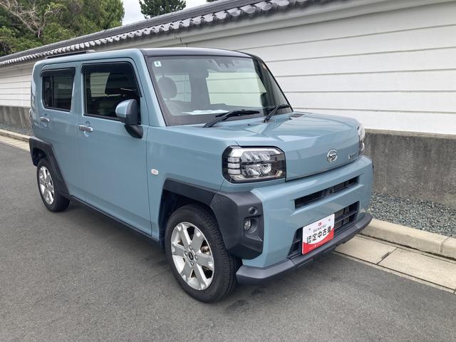 タフト Ｇ　１５インチアルミホイール　オートレベリング機能付フルＬＥＤヘッドランプ　ＬＥＤフォグランプ　本革巻ステアリングホイール　本革巻インパネセンターシフト　ＴＦＴカラーマルチインフォメーションディスプレイ（7枚目）