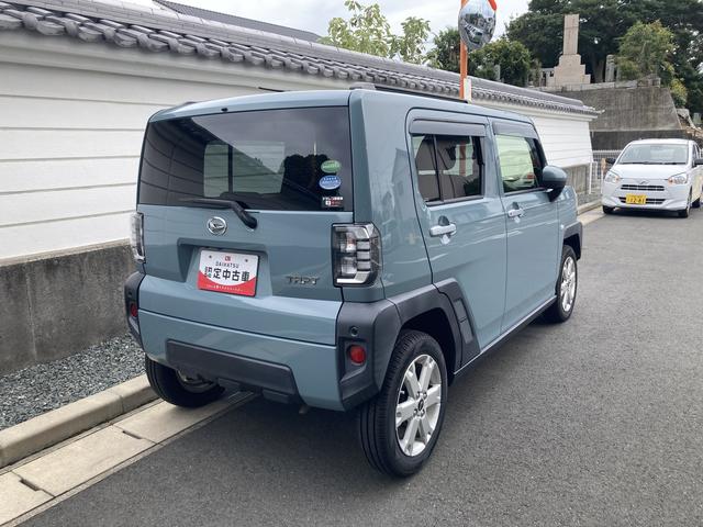 タフト Ｇ　１５インチアルミホイール　オートレベリング機能付フルＬＥＤヘッドランプ　ＬＥＤフォグランプ　本革巻ステアリングホイール　本革巻インパネセンターシフト　ＴＦＴカラーマルチインフォメーションディスプレイ（8枚目）