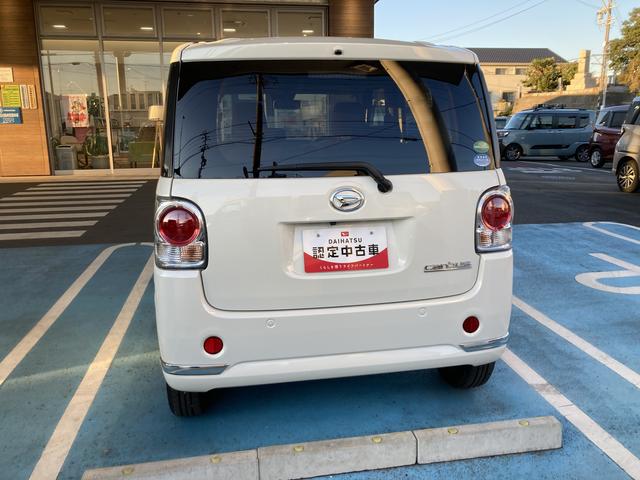 ムーヴキャンバス Ｇブラックインテリアリミテッド　ＳＡＩＩＩ　１４インチフルホイールキャップ　ＬＥＤヘッドランプ　キーフリーシステム　両側パワースライドドア　オートエアコン（プッシュ式）　オートライト　置きラクボックス（3枚目）