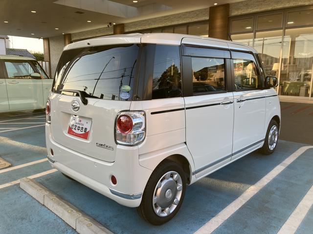 ムーヴキャンバス Ｇブラックインテリアリミテッド　ＳＡＩＩＩ　１４インチフルホイールキャップ　ＬＥＤヘッドランプ　キーフリーシステム　両側パワースライドドア　オートエアコン（プッシュ式）　オートライト　置きラクボックス（8枚目）