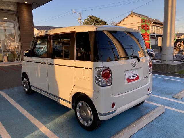 ムーヴキャンバス Ｇブラックインテリアリミテッド　ＳＡＩＩＩ　１４インチフルホイールキャップ　ＬＥＤヘッドランプ　キーフリーシステム　両側パワースライドドア　オートエアコン（プッシュ式）　オートライト　置きラクボックス（9枚目）