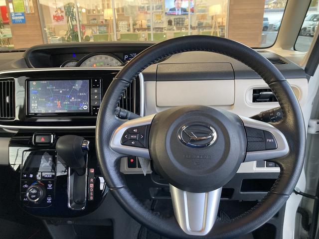 ムーヴキャンバス Ｇブラックインテリアリミテッド　ＳＡＩＩＩ　１４インチフルホイールキャップ　ＬＥＤヘッドランプ　キーフリーシステム　両側パワースライドドア　オートエアコン（プッシュ式）　オートライト　置きラクボックス（16枚目）