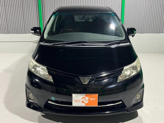 エスティマ ２．４アエラス　Ｇエディション　クルーズコントロール　両側パワースライドドア　後席シートオットマン　ナビゲーション　フルセグＴＶ　ブルートゥース　ＤＶＤ　バックカメラ　前後ドラレコ　ＥＴＣ　ＨＩＤ　プッシュスタート　スマートキー（9枚目）