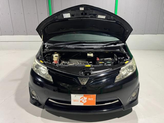 エスティマ ２．４アエラス　Ｇエディション　クルーズコントロール　両側パワースライドドア　後席シートオットマン　ナビゲーション　フルセグＴＶ　ブルートゥース　ＤＶＤ　バックカメラ　前後ドラレコ　ＥＴＣ　ＨＩＤ　プッシュスタート　スマートキー（34枚目）