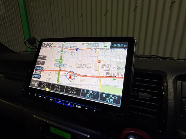ハイエースバン スーパーＧＬ　ダークプライムＩＩ　ワンオーナー　ヒッチメンバー　両側パワースライドドア　アルパインフローティングナビゲーション　フリップダウンモニター　全周囲モニター　　ＥＴＣ　前後ドラレコ　純正デジタルインナーミラー　ローダウン（31枚目）