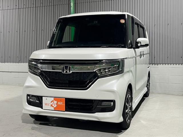 Ｎ－ＢＯＸカスタム Ｇ・Ｌホンダセンシング　ワンオーナー　ホンダセンシング　両側パワースライドドア　ナビゲーション　フルセグＴＶ　バックカメラ　ＥＴＣ　前後ドラレコ　ＬＥＤヘッドライト　アダプティブクルコン　プッシュスタート　スマートキー（4枚目）