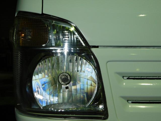 キャリイトラック ＫＣエアコン・パワステ　エアコン　パワステ　５ＡＧＳ　４ＷＤ　パネルバン　ＬＥＤ作業灯　全長２４２ｃｍ　パネルバン　観音開き　軽運送　ホロ　幌　レベライザーヘッドライト　ドアバイザー　配達　軽貨物（11枚目）