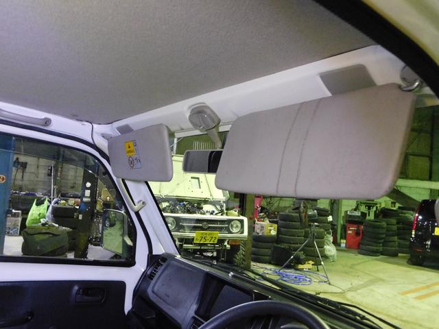 キャリイトラック ＫＣエアコン・パワステ　エアコン　パワステ　５ＡＧＳ　４ＷＤ　パネルバン　ＬＥＤ作業灯　全長２４２ｃｍ　パネルバン　観音開き　軽運送　ホロ　幌　レベライザーヘッドライト　ドアバイザー　配達　軽貨物（47枚目）