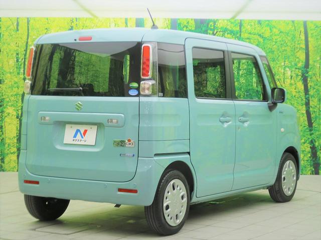 ハイブリッドG スズキセーフティーサポート スマートキー クリアランスソナー 車線逸脱警報 アイドリングストップ 横滑り防止 オートエアコン オートライト 電動格納ミラー 禁煙車(49枚目)