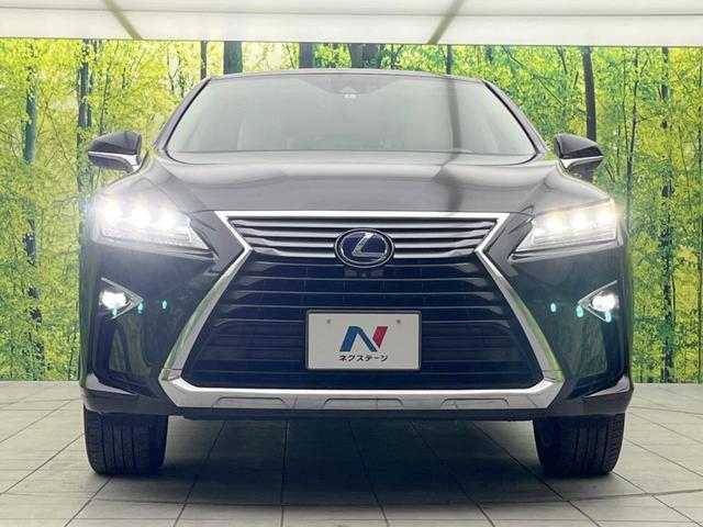 RX450h バージョンL ホワイトレザーシート メーカーナビ パノラミックビューモニター セーフティシステムプラス 3眼LEDヘッド 純正20インチアルミ シーケンシャルターンランプ ハンズフリーパワーバックドア ETC(9枚目)