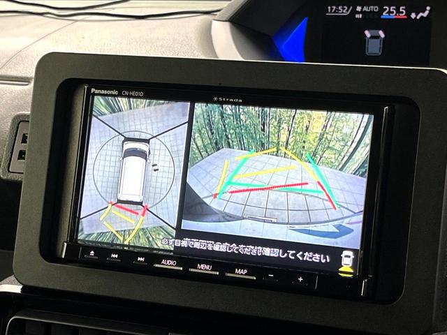 タント カスタムRS ターボ stradaナビ スマートアシスト 両側パワースライドドア アラウンドビューモニター レーダークルーズコントロール 電動パーキングブレーキ LEDヘッドライト 純正15インチアルミホイール(4枚目)