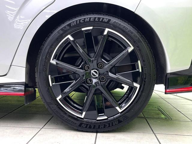 オーラ ニスモ 禁煙車 純正9型ナビ 全周囲カメラ プロパイロット インテリジェントエマージェンシーブレーキ ステアリングヒーター 純正17インチアルミ LEDヘッド ETC ドラレコ スマートキー オートライト(51枚目)