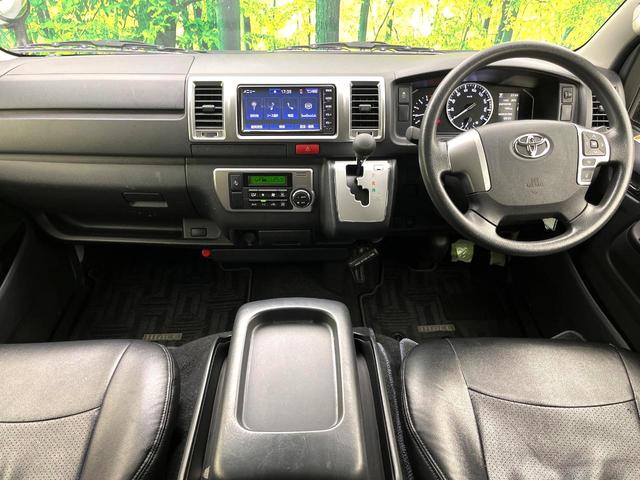 ハイエースバン ロングスーパーGL 純正SDナビ バックカメラ 衝突軽減ブレーキ 車線逸脱警報装置 ETC オートエアコン bluetooth再生 キーレス 電動格納ドアミラー オートマチックハイビーム 純正15インチホイール 禁煙車(2枚目)