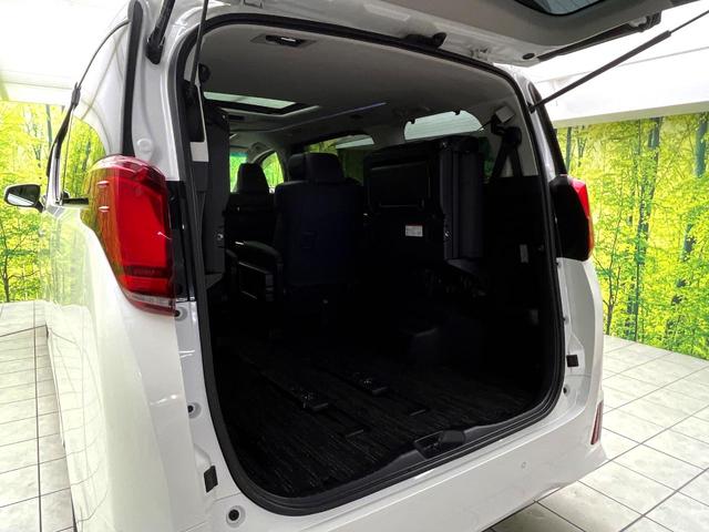 アルファード 2.5S Cパッケージ サンルーフ 後席モニター 純正10.5型ナビ バックカメラ 両側電動ドア ETC メモリー機能付パワーシート レーダークルーズコントロール コーナーセンサー フルセグTV 電動オットマン 禁煙車(52枚目)