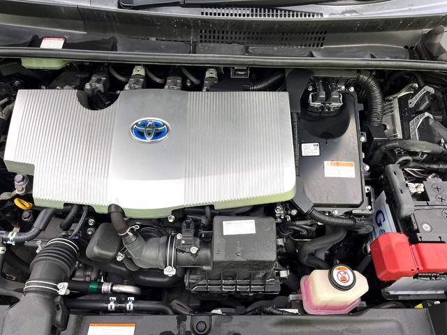 プリウス S 禁煙車 トヨタセーフティセンス アルパイン9インチナビ バックカメラ レーダークルーズコントロール ドライブレコーダー ETC スマートキー オートエアコン オートライト(18枚目)