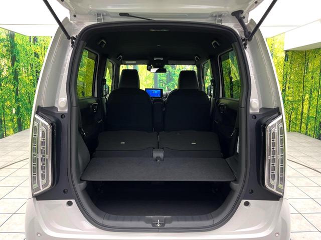 N-WGNカスタム L・ターボホンダセンシング パドルシフト 9インチナビ バックカメラ シートヒーター ETC 純正革巻きステアリング LEDヘッドライト 純正15インチアルミ Bluetooth再生 フルセグTV 電子パーキング 禁煙車(47枚目)