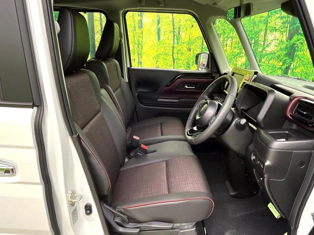 スペーシアカスタム ハイブリッドXS 届出済未使用車 両側パワースライドドア シートヒーター ステアリングヒーター 電子パーキング コーナーセンサー LEDヘッドライト 純正15インチアルミ アイドリングストップ スマートキー(8枚目)