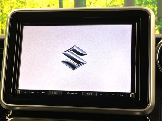 スペーシアカスタム ハイブリッドXSターボ 禁煙車 純正9型ナビ 全周囲カメラ 両側パワースライドドア コーナーセンサー LEDヘッドライト 純正15インチアルミ スマートキー 純正革巻きステアリング アイドリングストップ ドラレコ ETC(3枚目)