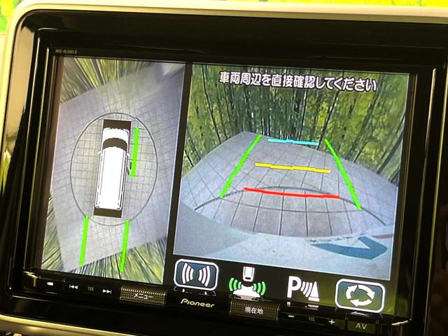 スペーシアカスタム ハイブリッドXSターボ 禁煙車 純正9型ナビ 全周囲カメラ 両側パワースライドドア コーナーセンサー LEDヘッドライト 純正15インチアルミ スマートキー 純正革巻きステアリング アイドリングストップ ドラレコ ETC(4枚目)