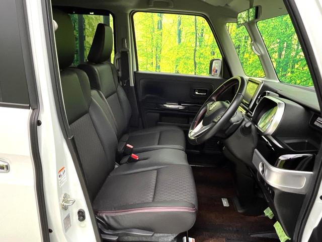 スペーシアカスタム ハイブリッドXSターボ 禁煙車 純正9型ナビ 全周囲カメラ 両側パワースライドドア コーナーセンサー LEDヘッドライト 純正15インチアルミ スマートキー 純正革巻きステアリング アイドリングストップ ドラレコ ETC(8枚目)