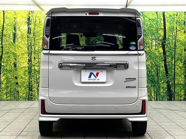スペーシアカスタム ハイブリッドXSターボ 禁煙車 純正9型ナビ 全周囲カメラ 両側パワースライドドア コーナーセンサー LEDヘッドライト 純正15インチアルミ スマートキー 純正革巻きステアリング アイドリングストップ ドラレコ ETC(15枚目)