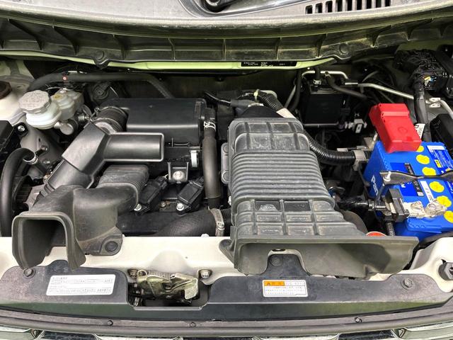 スペーシアカスタム ハイブリッドXSターボ 禁煙車 純正9型ナビ 全周囲カメラ 両側パワースライドドア コーナーセンサー LEDヘッドライト 純正15インチアルミ スマートキー 純正革巻きステアリング アイドリングストップ ドラレコ ETC(18枚目)