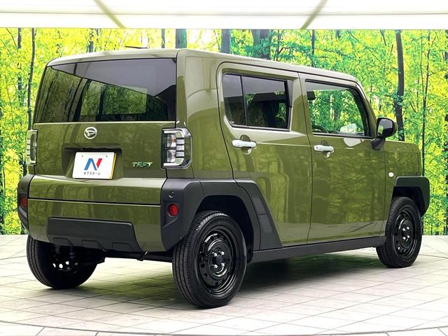 タフト Ｘ　禁煙車　スマートアシスト　オーディオ　ガラスルーフ　オートブレーキホールド　オートエアコン　ＬＥＤヘッド　純正１５インチホイール　スマートキー　電動パーキングブレーキ　オートライト　電動格納ミラー（17枚目）