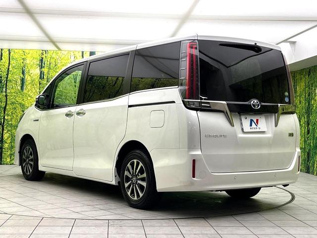 エスクァイア ハイブリッドGiプレミアムパッケジブラックテーラード 禁煙車 純正9型ナビ バックカメラ シートヒーター 両側電動スライドドア LEDヘッド セーフティセンス 純正15インチアルミ スマートキー ETC オートエアコン クルコン オートライト(55枚目)