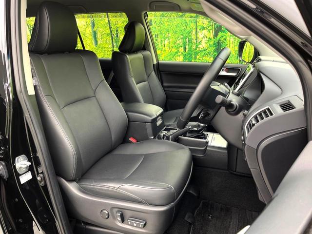 ランドクルーザープラド TX Lパッケージ マットブラックエディション 4WD 禁煙車 純正ナビ バックカメラ シートベンチレーション セーフティセンス パワーシート LEDヘッド 純正18インチアルミ ETC ドラレコ レーダークルーズ スマートキー 純正18インチAW(8枚目)