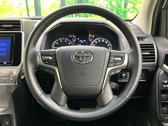 ランドクルーザープラド TX Lパッケージ マットブラックエディション 4WD 禁煙車 純正ナビ バックカメラ シートベンチレーション セーフティセンス パワーシート LEDヘッド 純正18インチアルミ ETC ドラレコ レーダークルーズ スマートキー 純正18インチAW(11枚目)