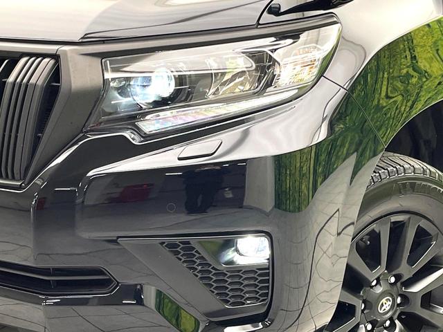 ランドクルーザープラド TX Lパッケージ マットブラックエディション 4WD 禁煙車 純正ナビ バックカメラ シートベンチレーション セーフティセンス パワーシート LEDヘッド 純正18インチアルミ ETC ドラレコ レーダークルーズ スマートキー 純正18インチAW(12枚目)