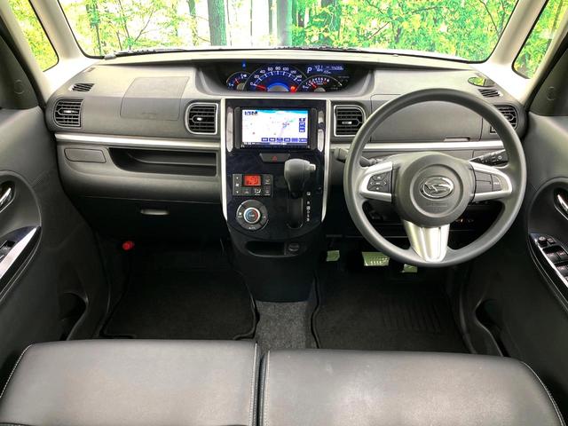 タント カスタムX トップエディションSAIII 禁煙車 SDナビ バックカメラ 電動スライドドア ETC ハーフレザーシート シートヒーター オートマティックハイビーム LEDヘッド アイドリングストップ 横滑り防止装置 スマートキー(2枚目)