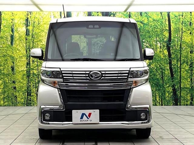 タント カスタムX トップエディションSAIII 禁煙車 SDナビ バックカメラ 電動スライドドア ETC ハーフレザーシート シートヒーター オートマティックハイビーム LEDヘッド アイドリングストップ 横滑り防止装置 スマートキー(14枚目)