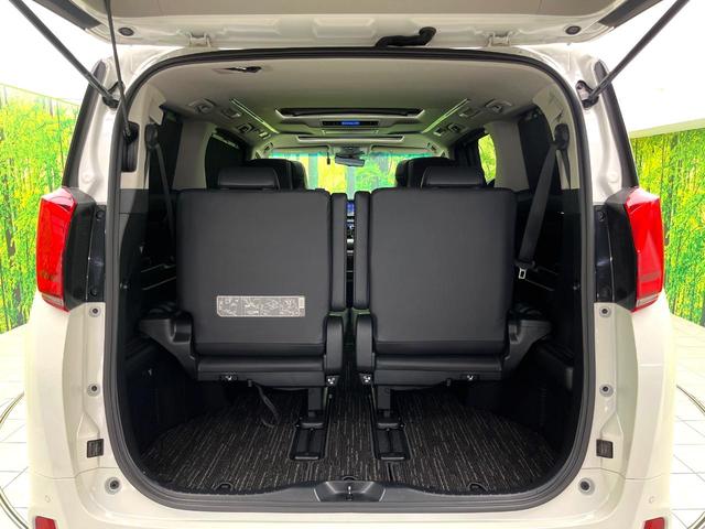 アルファード 2.5S Cパッケージ 禁煙車 サンルーフ 後席モニター 純正9インチディスプレイオーディオ 両側電動ドア バックカメラ 衝突被害軽減システム レーダークルーズ 電動リアゲート 合皮シート 前後席パワーシート ドラレコ(56枚目)