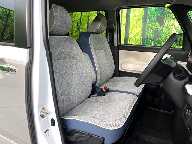 ムーヴキャンバス ストライプスＧ　届出済未使用車　両側電動ドア　衝突被害軽減システム　コーナーセンサー　スマートキー　ＬＥＤヘッドライト　オートハイビーム　車線逸脱警報　オートライト　電子パーキング　ＬＥＤフォグライト　オートエアコン（8枚目）