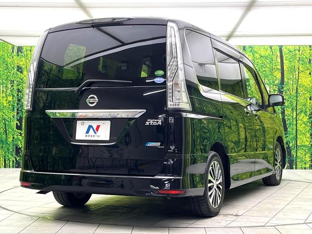 セレナ ハイウェイスターS-HVアドバンスドセーフティパック 両側電動ドア 純正SDナビ 後席モニター 全周囲カメラ 衝突被害軽減システム 禁煙車 ドラレコ コーナーセンサー スマートキー LEDヘッド ビルトインETC クルコン 車線逸脱警報 オートライト(18枚目)