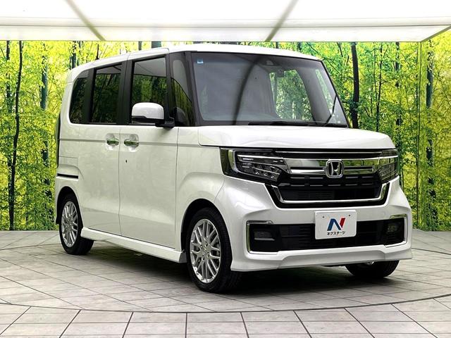 N-BOXカスタム Lターボ 禁煙車 ターボ 両側パワースライドドア ホンダセンシング フルセグTV付ナビ バックカメラ シートヒーター LEDヘッドライト ハーフレザーシート ビルトインETC オートハイビーム 車線逸脱警報(16枚目)