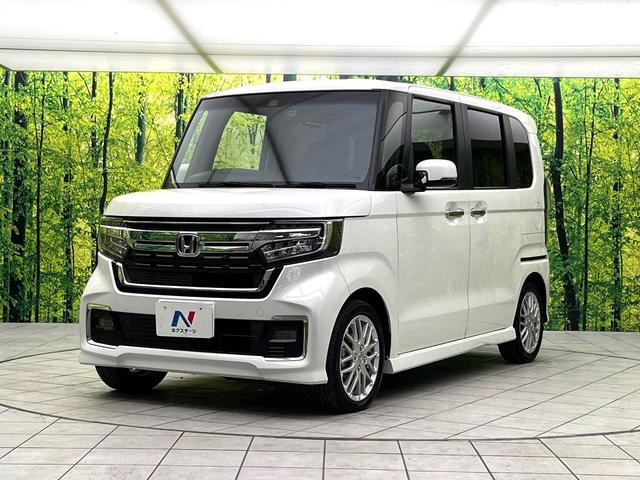 N-BOXカスタム Lターボ 禁煙車 ターボ 両側パワースライドドア ホンダセンシング フルセグTV付ナビ バックカメラ シートヒーター LEDヘッドライト ハーフレザーシート ビルトインETC オートハイビーム 車線逸脱警報(59枚目)