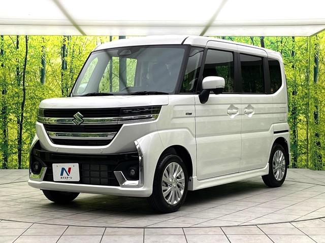 スペーシアカスタム ハイブリッドGS 届出済未使用車 電動スライドドア 衝突被害軽減システム レーダークルーズ シートヒーター コーナーセンサー スマートキー LEDヘッド オートハイビーム 車線逸脱警報 オートライト オートエアコン(48枚目)