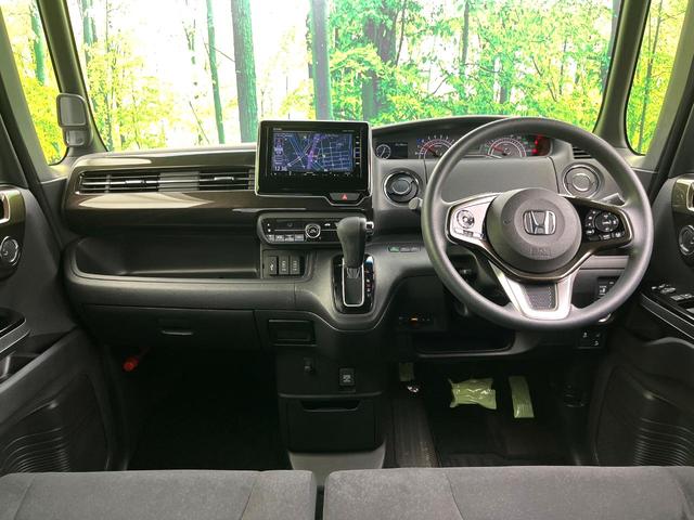 N-BOXカスタム G・Lホンダセンシング 禁煙車 純正ナビ バックカメラ アダプティブクルーズコントロール パワースライドドア 車線逸脱警報 LEDヘッド 純正14インチアルミホイール 横滑り防止装置 ETC スマートキー(2枚目)