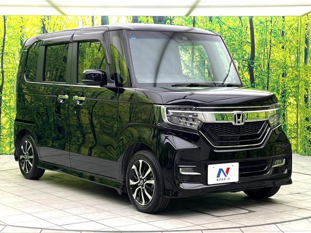 N-BOXカスタム G・Lホンダセンシング 禁煙車 純正ナビ バックカメラ アダプティブクルーズコントロール パワースライドドア 車線逸脱警報 LEDヘッド 純正14インチアルミホイール 横滑り防止装置 ETC スマートキー(16枚目)
