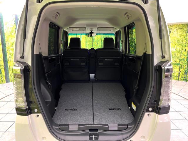 N-BOXカスタム G・ターボLパッケージ 禁煙車 シティブレーキアクティブシステム 純正ナビ バックカメラ 両側電動スライドドア ETC ハーフレザーシート HIDライト 横滑り防止装置 オートライト オートエアコン スマートキー(11枚目)