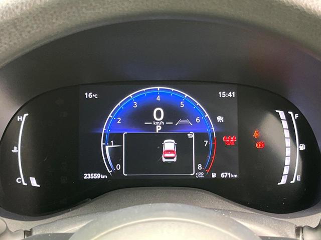 ヤリスクロス Ｘ　禁煙車　ディスプレイオーディオ　バックカメラ　セーフティセンス　レーダークルーズコントロール　ＥＴＣ　ステアリングスイッチ　オートマティックハイビーム　電子パーキング　オートブレーキホールド（21枚目）