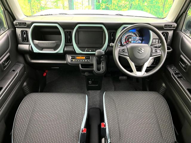 ハスラー ハイブリッドＧ　届出済未使用車　セーフティサポート　シートヒーター　オートエアコン　アダプティブクルーズコントロール　スマートキー　ＬＥＤヘッド　オートライト　電動格納ミラー　禁煙車　純正１５インチホイール（2枚目）