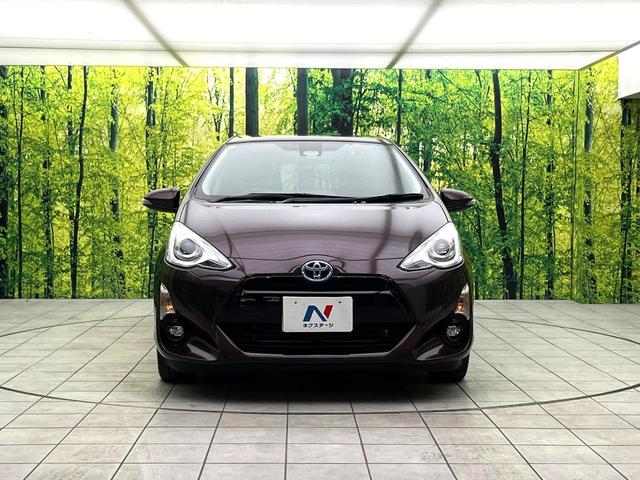 アクア Ｓスタイルブラック　禁煙車　セーフティセンス　純正ナビ　バックカメラ　ＥＴＣ　ＬＥＤヘッド　オートライト　オートエアコン　車線逸脱警報　オートマティックハイビーム　ステアリングスイッチ　スマートキー（14枚目）