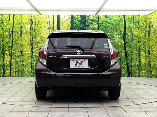 アクア Ｓスタイルブラック　禁煙車　セーフティセンス　純正ナビ　バックカメラ　ＥＴＣ　ＬＥＤヘッド　オートライト　オートエアコン　車線逸脱警報　オートマティックハイビーム　ステアリングスイッチ　スマートキー（15枚目）