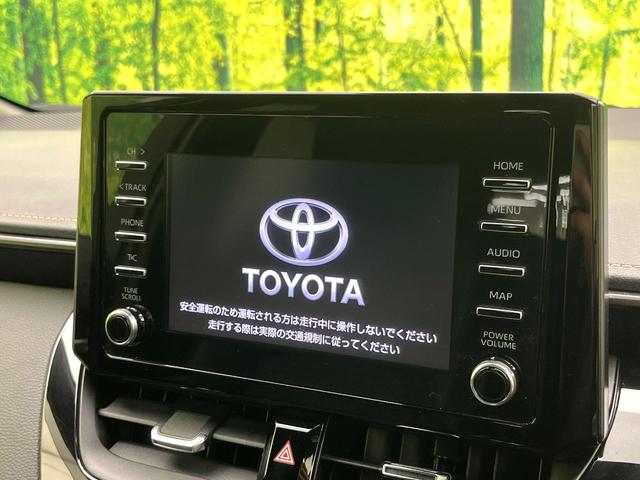 カローラツーリング ハイブリッド ダブルバイビー 禁煙車 メーカー純正ディスプレイ バックカメラ レーダークルーズコントロール セーフティセンス スマートキー 電子パーキング オートブレーキホールド ETC ハーフレザーシート オートライト(3枚目)
