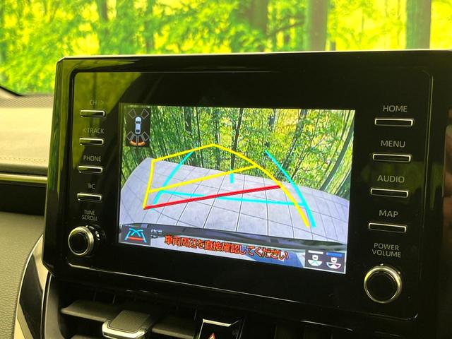 カローラツーリング ハイブリッド ダブルバイビー 禁煙車 メーカー純正ディスプレイ バックカメラ レーダークルーズコントロール セーフティセンス スマートキー 電子パーキング オートブレーキホールド ETC ハーフレザーシート オートライト(4枚目)