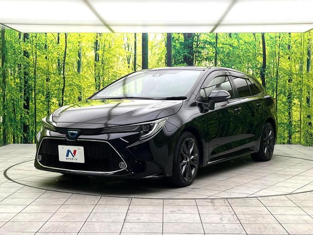 カローラツーリング ハイブリッド ダブルバイビー 禁煙車 メーカー純正ディスプレイ バックカメラ レーダークルーズコントロール セーフティセンス スマートキー 電子パーキング オートブレーキホールド ETC ハーフレザーシート オートライト(50枚目)